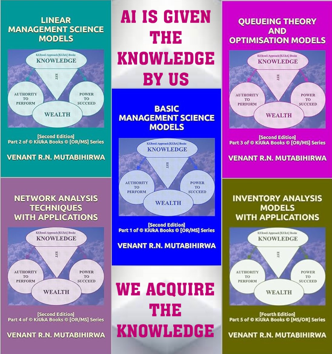 Get these optimally priced books in #OperationsResearch/#ManagementScience from Amazon.com and related e-stores; very unlikely to regret the buy and in any case for sure not from the subject-matter content.