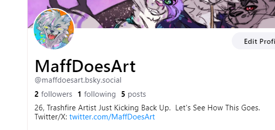 MaffDoesArt's tweet photo. Pssst.  Just in case anyone's curious about the backup.  I don't think the bird apps going down any time soon but we like to be prepared around here haha https://t.co/jszWsLXYwq