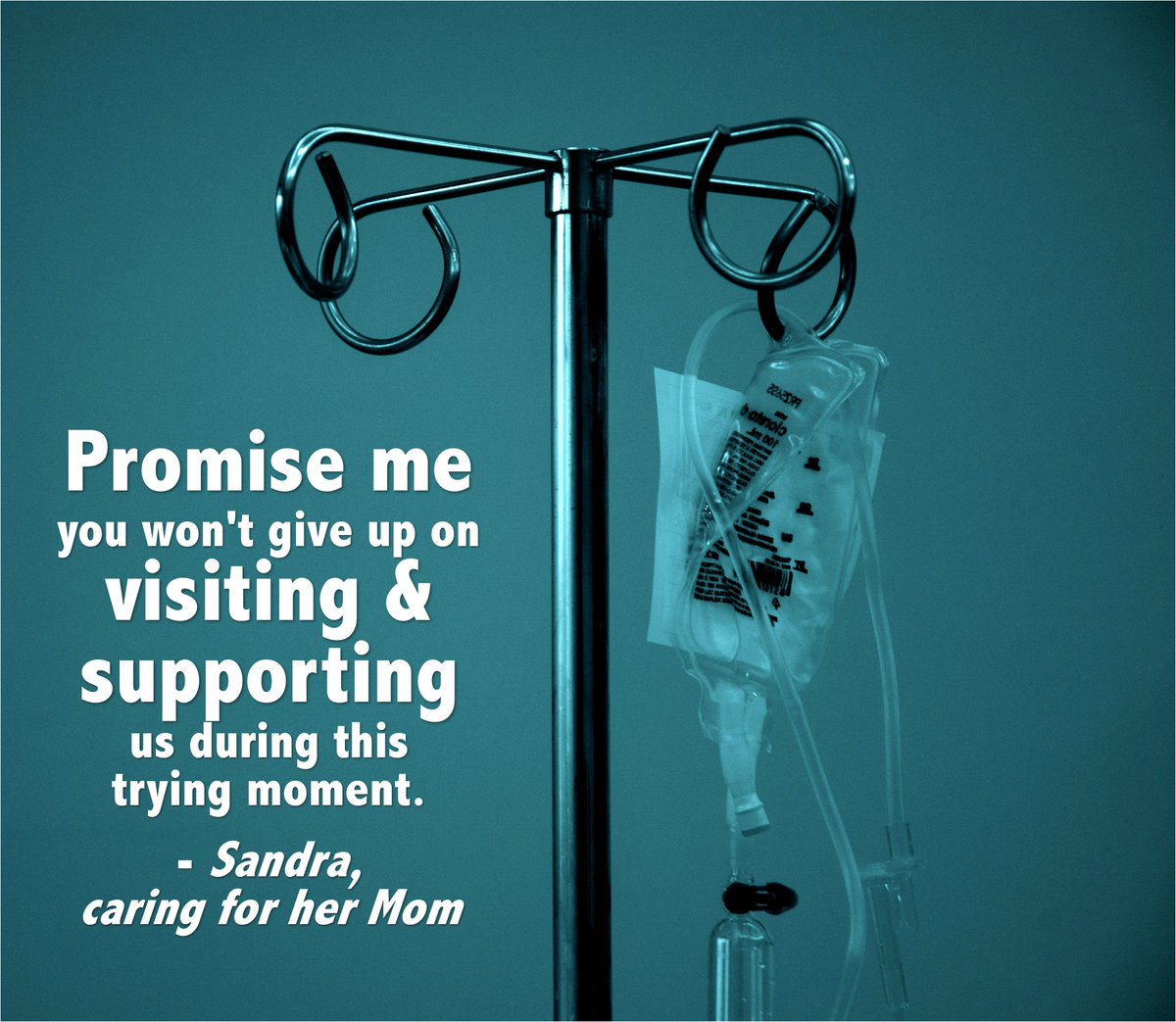 At <a href="/PallCareERC/">PcERC</a> we provide holistic care for the patient and the patient's family. 

Our team has been working with Sandra (not her real name) and her mother, through generous support of our partners and friends.