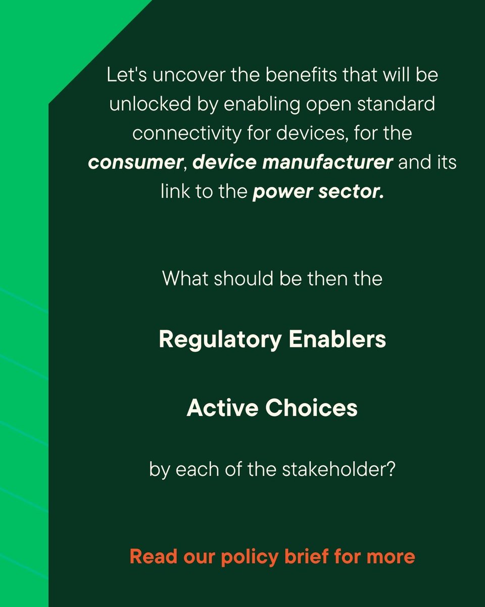 #PolicyBrief: Parul Bakshi &amp; Swetha Ravi Kumar highlight the critical role of interoperability in navigating the expanding #smartgrid universe through this policy brief. It provides a roadmap for unlocking the potential of #Interoperability.

Read more: rb.gy/no4q5r