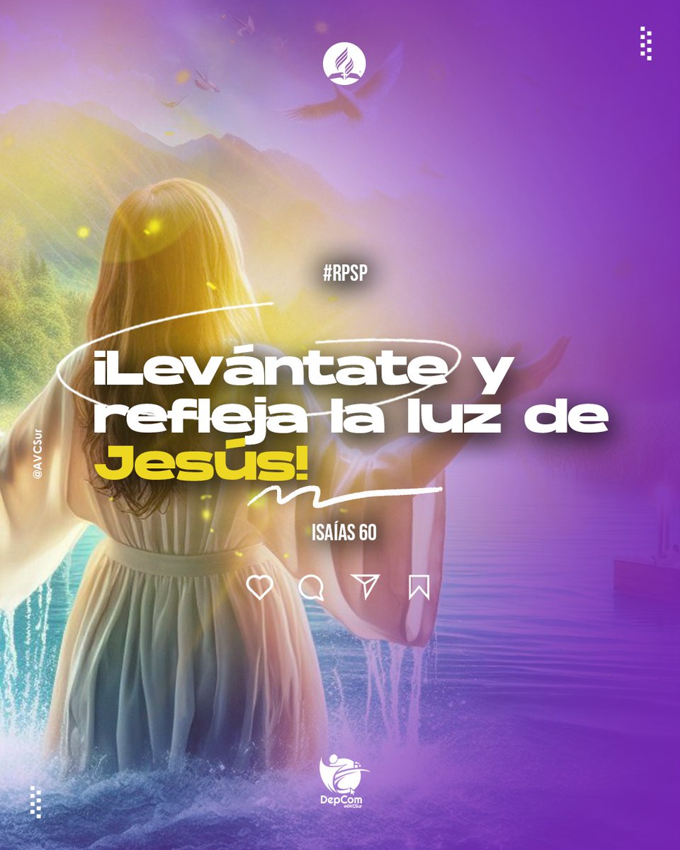 ¡Dios quiere hacer resplandecer su gloria sobre ti y quienes te rodean! ¿No te parece maravilloso? Tus antiguas experiencias pasaron: lo que importa es lo que harás de ahora en adelante.

✅ Vive como un auténtico hijo de Dios, disfruta de su compañía y goza de su bendición.