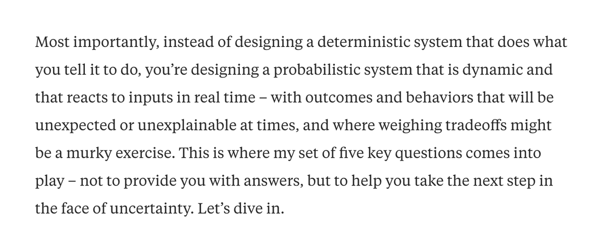 Building with AI has completely upended our traditional product design process at Intercom. I've been hoping for @mollycmahar to write this post for ages, and I'm glad she now has—it's as good a primer as any I've seen for Designers working with AI today. Farewell to the good…