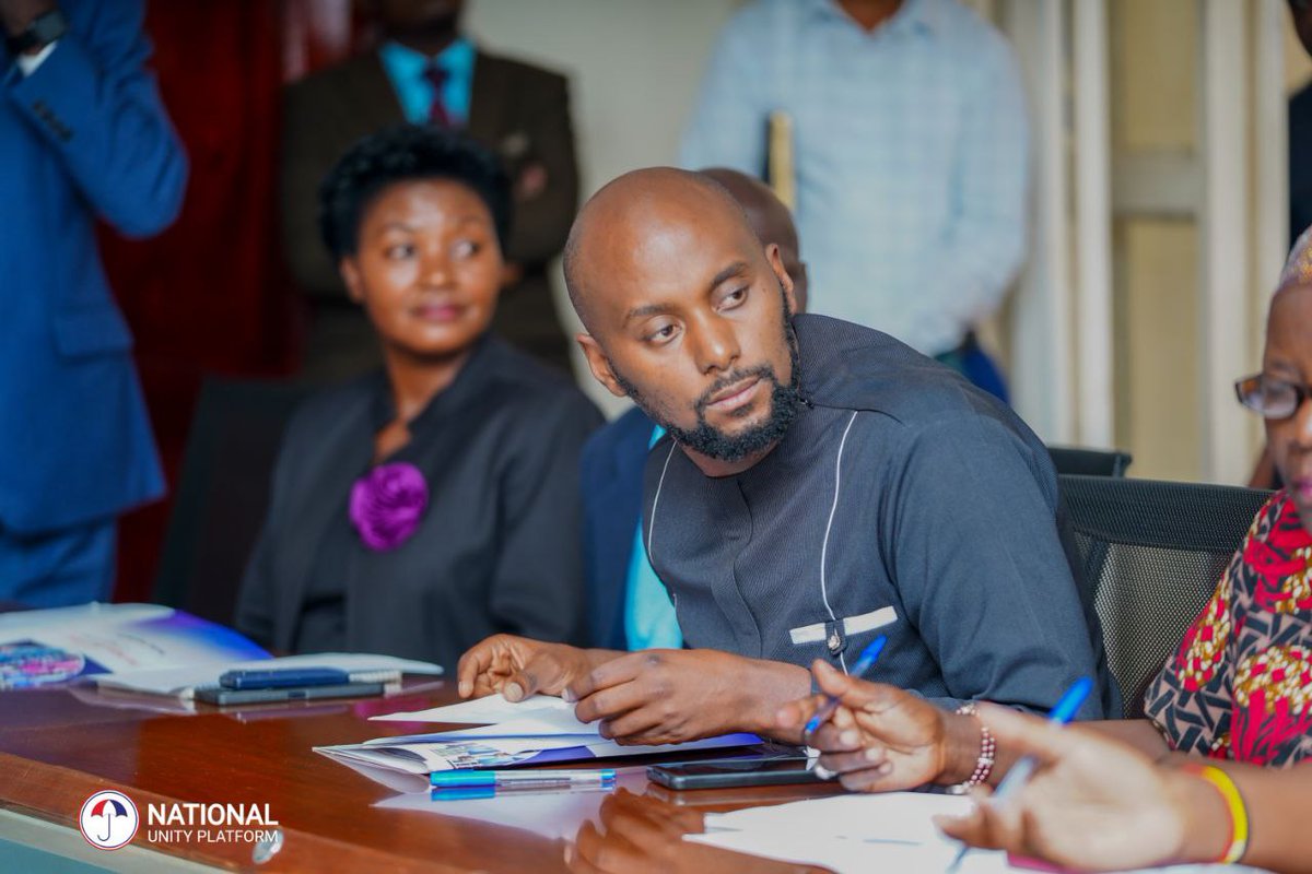 DavidLRubongoya's tweet photo. Earlier today, we had a meeting with the Inter-Religious Council of Uganda. The meeting was supposed to be attended by our President @HEBobiwine, Dr. @kizzabesigye1, @EriasLukwago and others who are either under house arrest or being pursued by the military! We addressed several issues of national importance including human rights violations, a shrinking civic space, run away corruption, illegal detentions and abductions, land grabbing, etc. We are looking forward to a follow-up meeting to address these issues in detail.