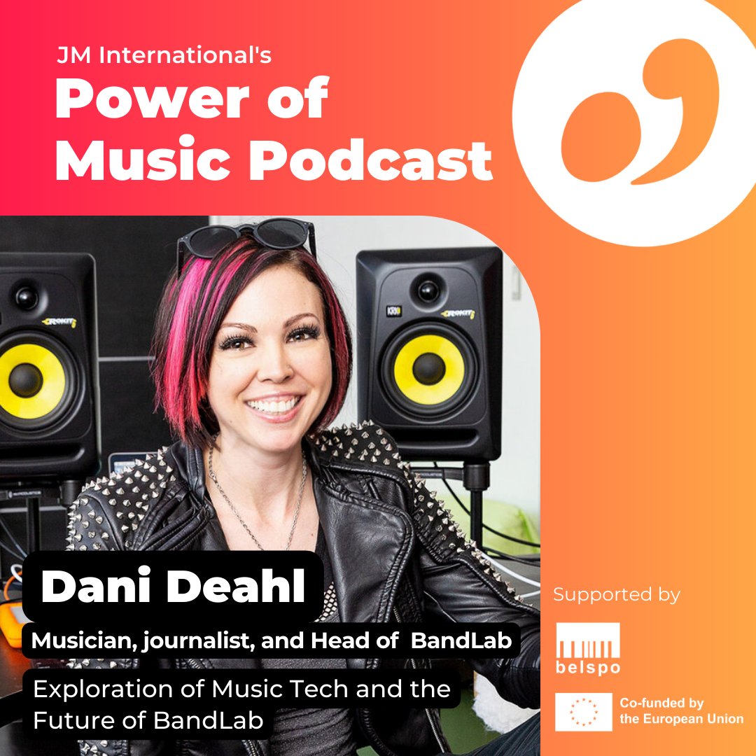 🎟️In Episode 34, we talk to the multifaceted producer Dani Deahl, about the future of music, BandLab, and - of course - the power of music! 📢 Link to the episode: open.spotify.com/episode/1TTYBt… #podcast #powerofmusic