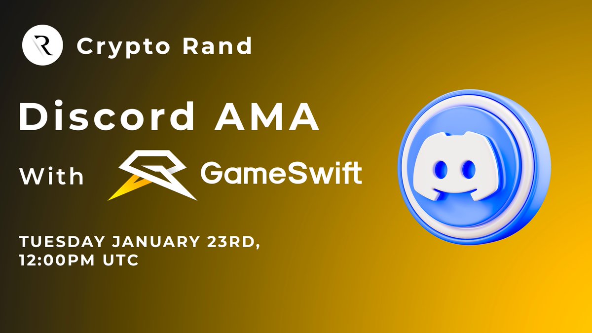 ⚡️ Fresh new AMA with @GameSwift_io Tomorrow! 💥 The best questions will  get $GSWIFT rewards 📍 Join us here: https://t.co/XgQOpiD1cR