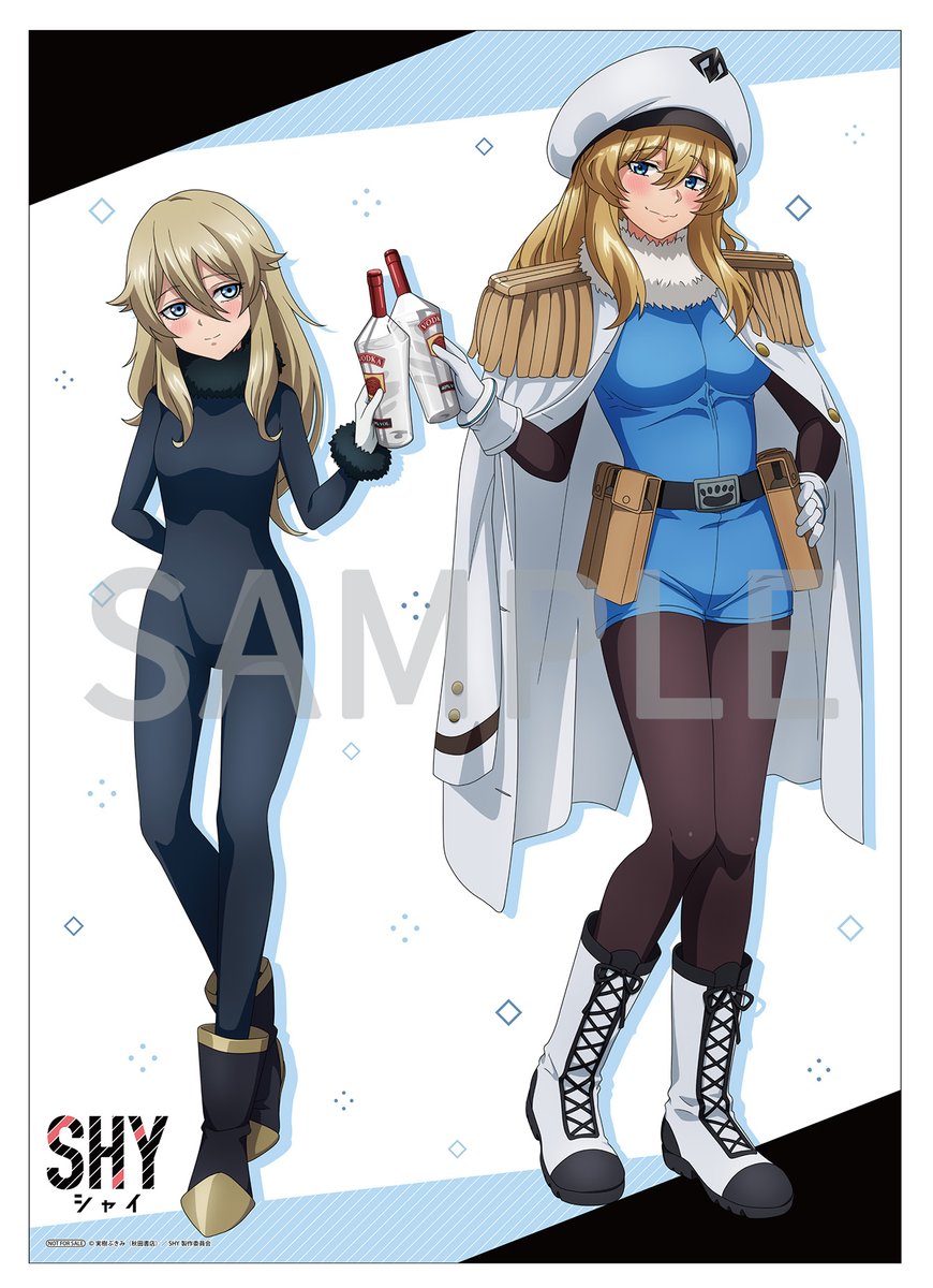 SHY』Blu-ray店舗別購入特典情報✨ ＼ 🌟アニメイト ＜1~3巻連動購入