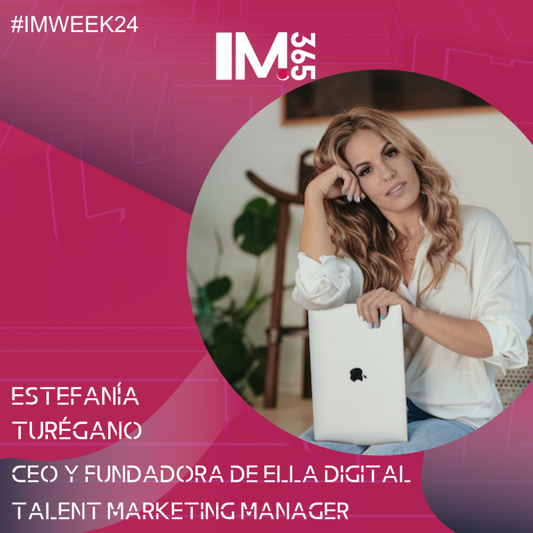 imweek2020's tweet photo. Estefanía Turégano, Ceo y Fundadora de Ella Digital, nos hablará sobre el Talent Marketing Manager.
Estás a un click en el link de nuestra biografía para comprar tu entrada y disfrutar del evento, ¿te lo vas a perder?

#influencermarketing #marketingdeinfluencers #IMWEEK24 https://t.co/GmHLLOGFOO