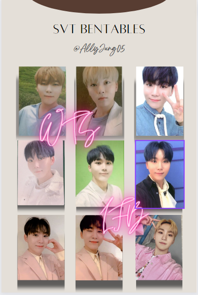 AllyJung05's tweet photo. WTS LFB

Seventeen, Enhypen, IVE, Yerin, Weeekly, Kep1er PCs (Tingi)
100-1500 PHP

Marked (♥) must be paired with 1 unmarked.
Marked (☆) must be paired with 3 unmarked.

PRIO PAYO and will get more.
Kindly reply or DM for prices.

click the link below:
https://t.co/mQqIVc7YiZ https://t.co/J6UlzDGJK8