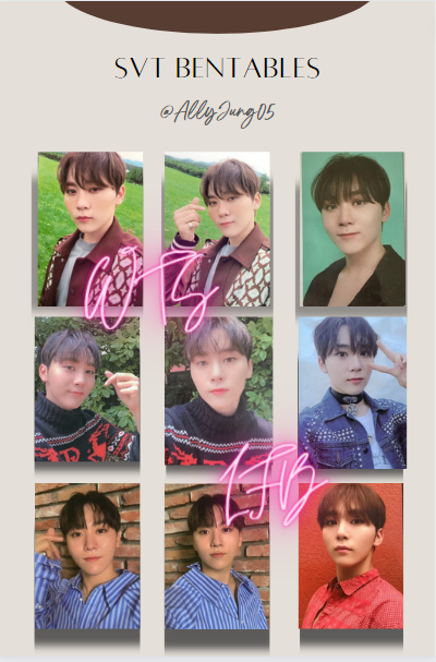 AllyJung05's tweet photo. WTS LFB

Seventeen, Enhypen, IVE, Yerin, Weeekly, Kep1er PCs (Tingi)
100-1500 PHP

Marked (♥) must be paired with 1 unmarked.
Marked (☆) must be paired with 3 unmarked.

PRIO PAYO and will get more.
Kindly reply or DM for prices.

click the link below:
https://t.co/mQqIVc7YiZ https://t.co/J6UlzDGJK8