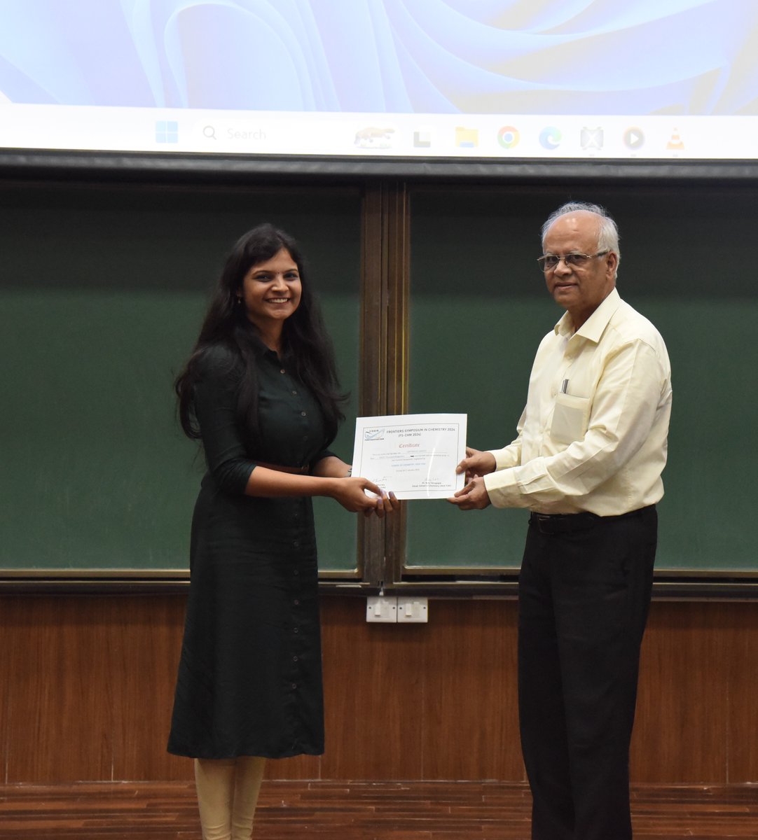 Congratulations <a href="/diptipravaSAHO7/">Dr. Diptiprava Sahoo</a> , for bagging the best slam presentation for the second (3rd overall) consecutive time at FS-CHM <a href="/Chemie_iisertvm/">School of Chemistry IISER TVM</a> <a href="/tvmiiser/">IISER Thiruvananthapuram</a>