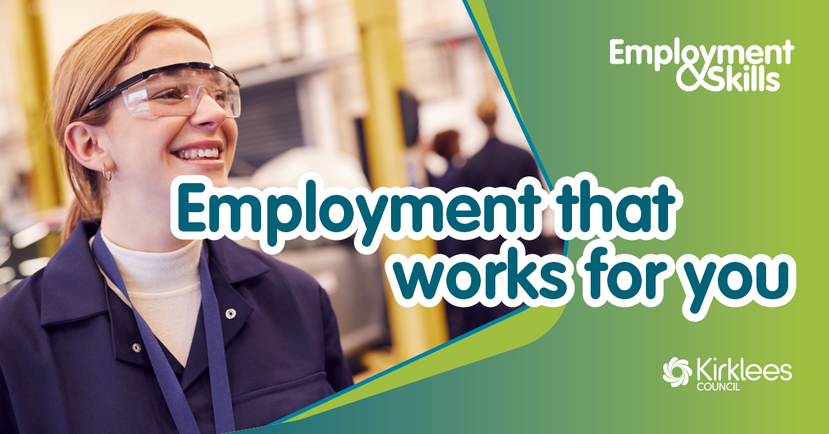 Employment and Skills Kirklees Council (@kcemployskills) on Twitter photo Are you looking to progress within your current role?
We can help you identify skills and qualifications to help you learn, grow and succeed.
E-mail employmentandskills@kirklees.gov.uk or call 01484 225016 #employment #jobs #progress Are you looking to progress within your current role?
We can help you identify skills and qualifications to help you learn, grow and succeed.
E-mail employmentandskills@kirklees.gov.uk or call 01484 225016 #employment #jobs #progress