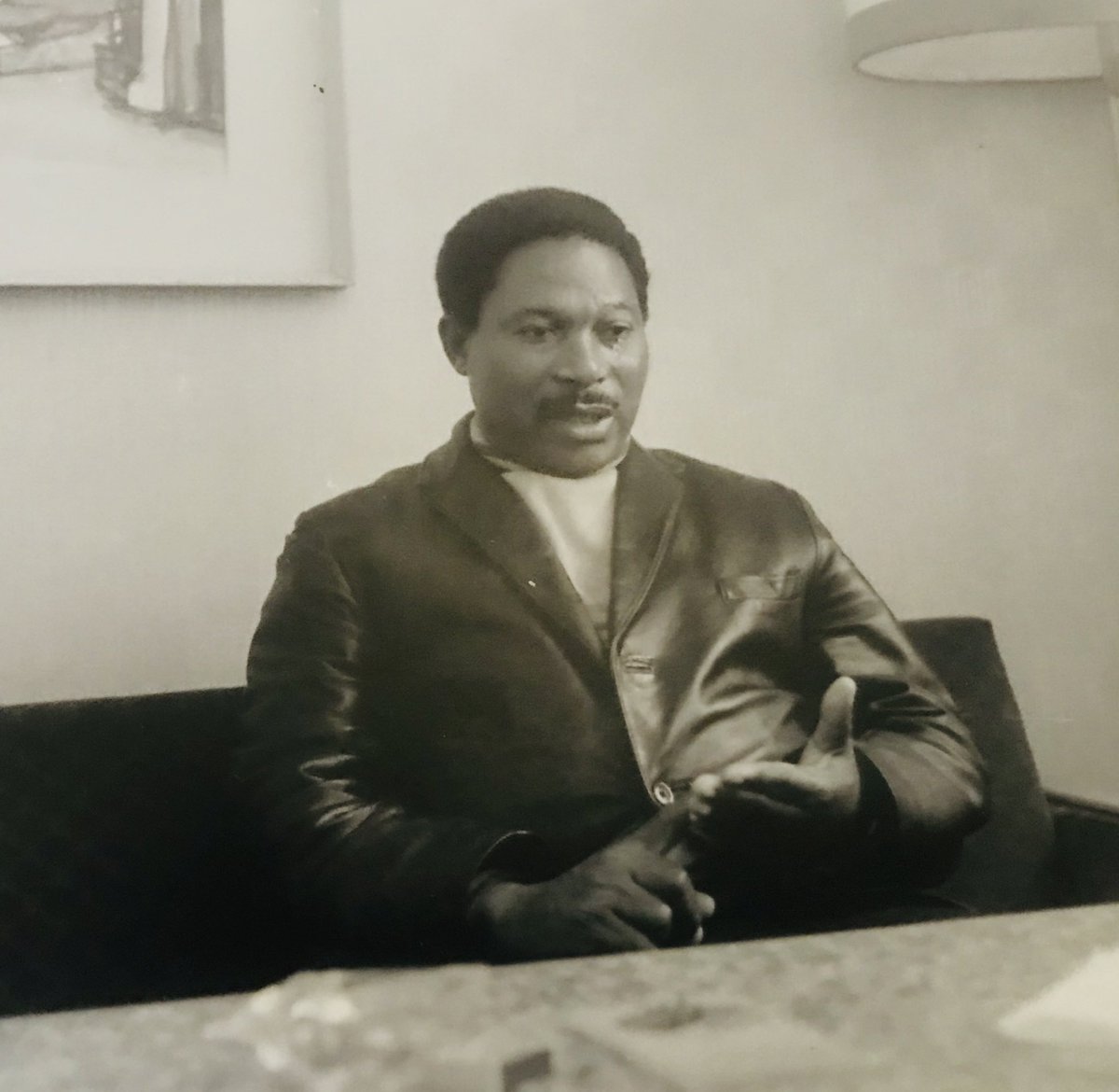 DDabengwaFdn's tweet photo. Remembering the life and times of Cde  Jason Ziyaphapha Moyo. He was ZAPU’s Vice President heading the external wing in Zambia until his death on January 22, 1977. JZ Moyo was killed in Zambia through a parcel bomb. These are our heroes. #Zimbabwe https://t.co/tnDFuk6aQK