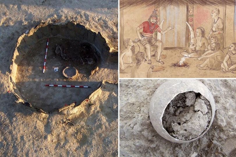 HempHistory's tweet photo. 3000 BC: The earliest evidence of cannabis use.
Researchers say that the ancient woman known as the "Ivory Lady" was a person of such importance that when she died, her tomb was filled with incredible riches - including wine and cannabis!
https://t.co/EvhJ93xvoH #hemphistory https://t.co/2WnGk9xa9v
