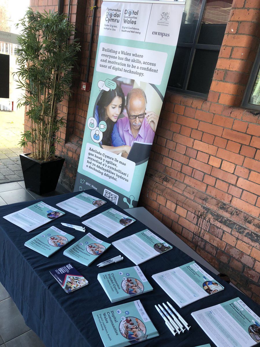 Today @DC_Wales is at the @SwanseaCouncil Ageing Well Steering Group event at the Waterfront Museum in #Swansea talking about the importance of #digital inclusion for older people.