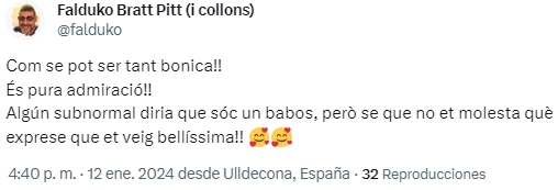 Buen dia <a href="/M11398178/">Aina 🦋 💝 🐈‍⬛♊🌶</a> cariñeta!! como a ido el fin de semana yo comiendo y bebiendo y ahora en casa que soy alerjico al trabajo!! Muac muac!! Ñ!! 🤣🤣🤣🐷