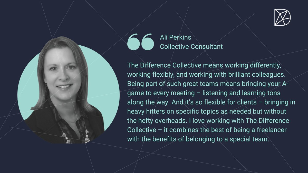HelloDifference's tweet image. Our collaborative mindset and remarkable Collective chemistry make a tangible Difference to the creativity and impact of the work we do for our clients. 

Find out more about how our model works: thedifferencecollective.com/hire-us/

#TheDifference