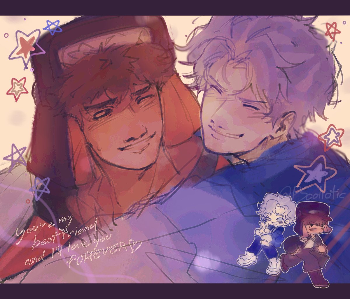 They're the cutest ever SO HERE'S THEM <3
#ColdFront #coldfrontgame #fanart