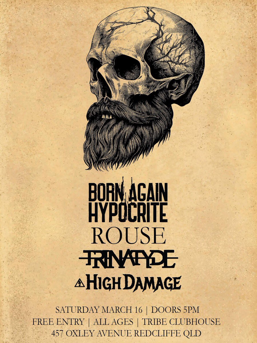 This is what’s happening in March!!! Get on it \m/