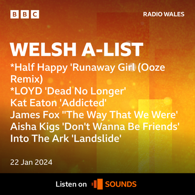 PYST (@pystpyst) on Twitter photo Grêt gweld sengl newydd <a href="/_itsloyd/">LOYD 🪩🧡</a> ar restr chwarae <a href="/BBCRadioWales/">BBC Radio Wales</a> wythnos yma 🔥
LOYD's new single, 'Dead No Longer', out now via <a href="/FutureFemmeRecs/">Future Femme Records</a>, is on this week's Welsh A-List!
Gwrando yma / Listen here: orcd.co/deadnolonger Grêt gweld sengl newydd <a href="/_itsloyd/">LOYD 🪩🧡</a> ar restr chwarae <a href="/BBCRadioWales/">BBC Radio Wales</a> wythnos yma 🔥
LOYD's new single, 'Dead No Longer', out now via <a href="/FutureFemmeRecs/">Future Femme Records</a>, is on this week's Welsh A-List!
Gwrando yma / Listen here: orcd.co/deadnolonger