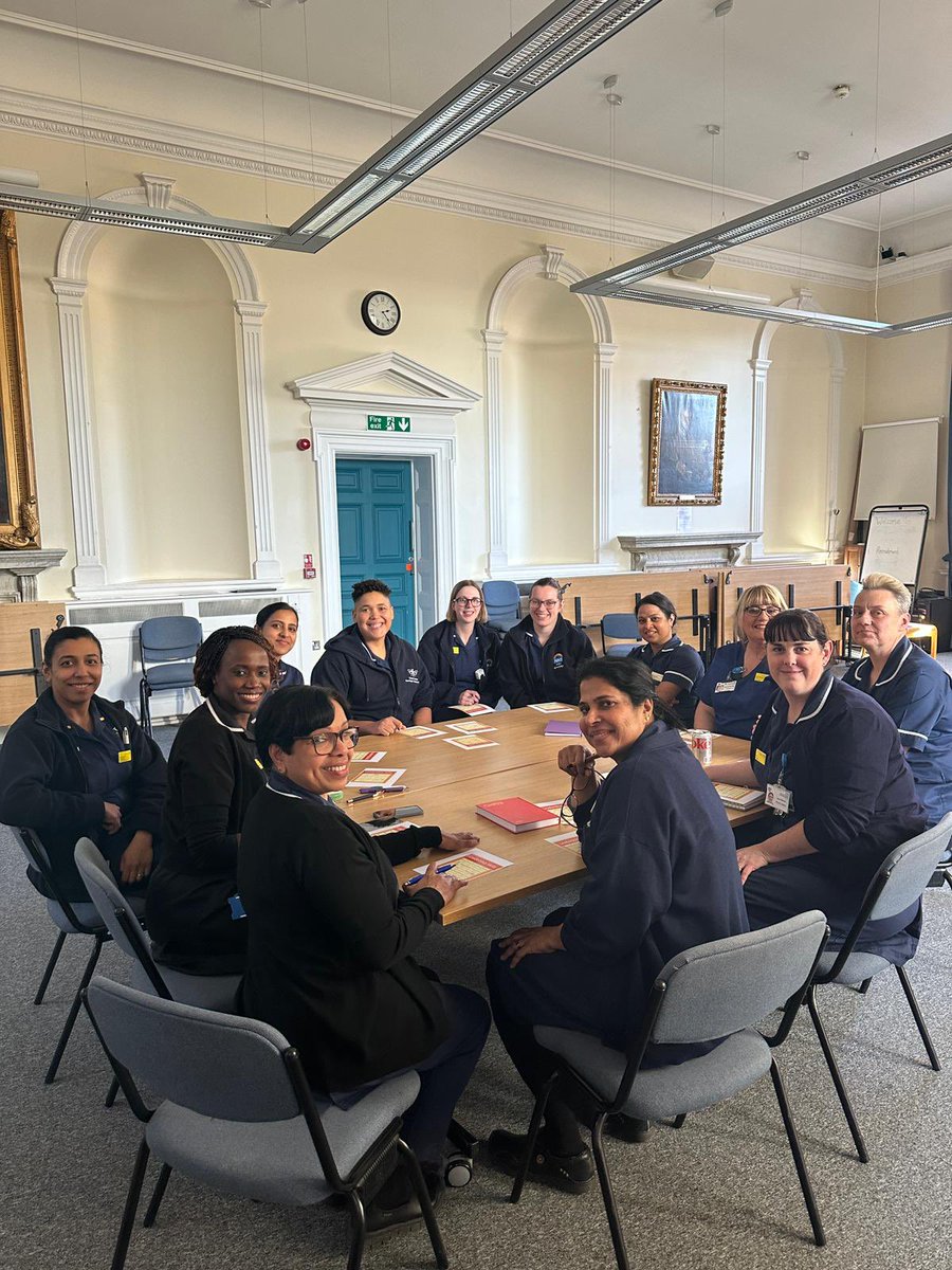 It was great to connect with our Ward Sisters. We remedied some January blues and discussed how we support each other and our teams to retain in NGH. It’s important we take time away from work and connect as a team @NGHnhstrust
