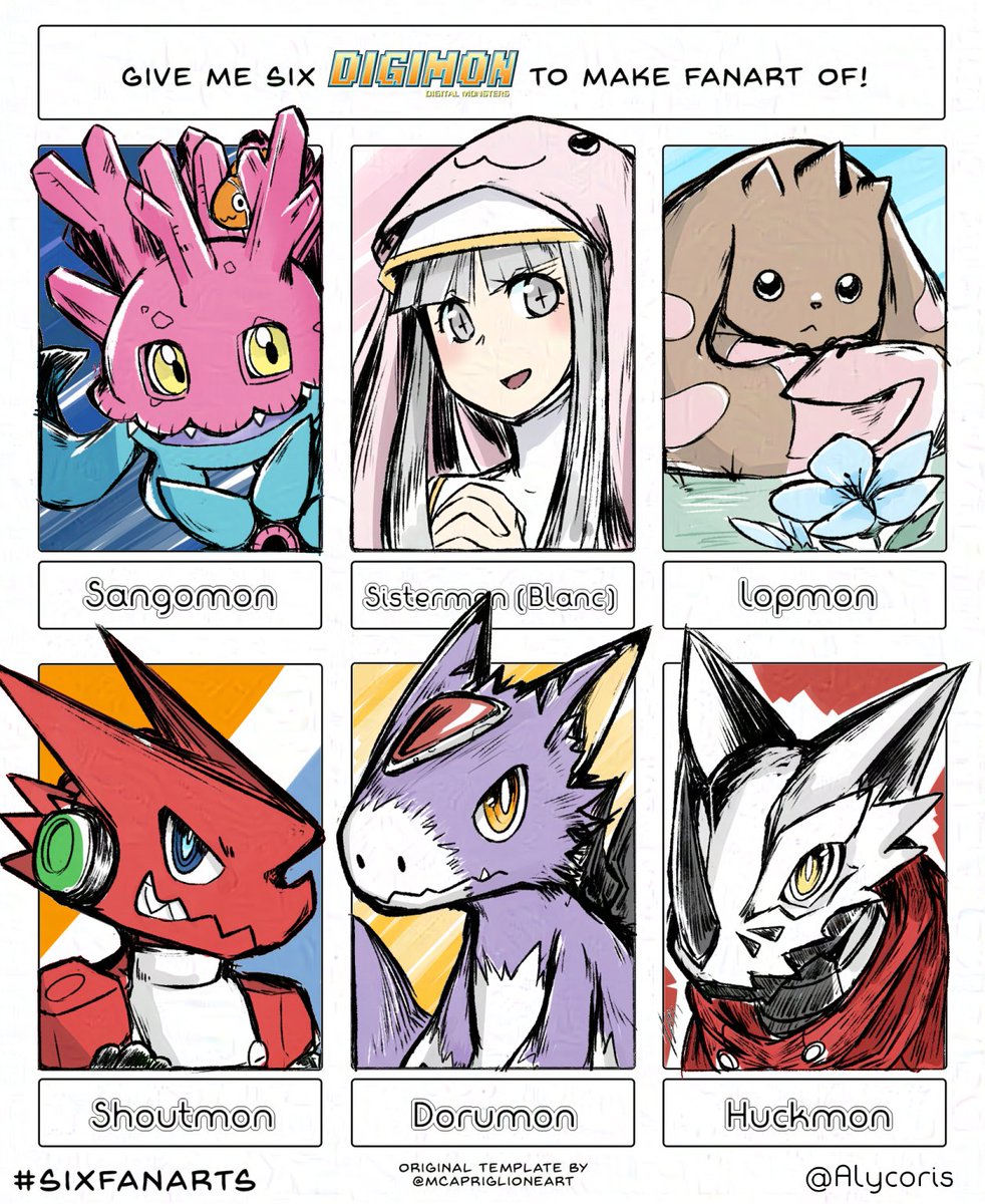 Alycoris's tweet photo. Here's the first batch; Lv. 3 Edition! ✨

#Digimon #デジモン https://t.co/Sh2mUyQ0du