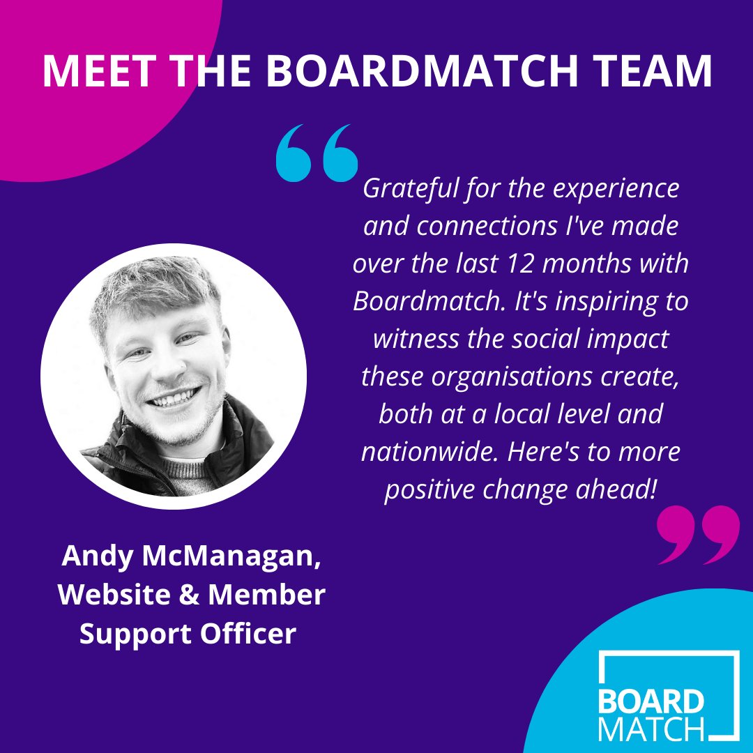 Join us in celebrating our team member Andy who just marked his 1-year anniversary with @boardmatch As our dedicated Website & Member Support Officer, Andy has seamlessly blended into the team, bringing passion, dedication, and a positive spirit to everything he does.
