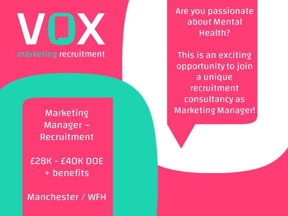 Happy Monday, and another new opportunity! 

If you're passionate about mental health, and have experience in social media, paid media and email marketing - let's have a chat ASAP about this unique opportunity! 

More info here - 
lnkd.in/erRAYr93