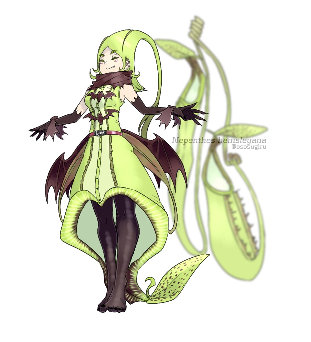 「ちなみにキノコ以外にもたま～に擬人化してます。ちなみに例外はあるものの、私はキノ」|oso 的キノコ擬人化図鑑のイラスト