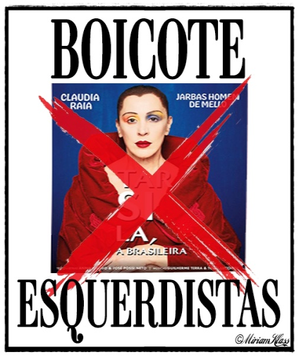 BrazilenDireita's tweet photo. É isso mesmo?
Tá desafiando o povo brasileiro que 'paga' a #Rouanet?
#BoicoteClaudiaRaia #BoicoteArtistasDeEsquerda  #petralha #claudiaraia https://t.co/IMnIYYqEJG