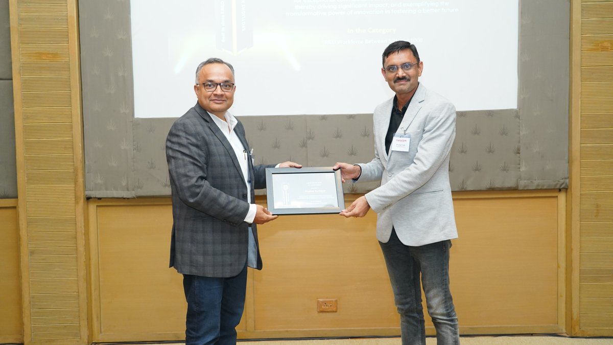 SystiqueStories's tweet image. .@hsccorp has been conferred with the prestigious @nasscom #SpotlightAward for 2023-24. We have been recognised as a “Best in class ER&amp;amp;D Organization”, in category of 501-1000 employees.

 A proud moment indeed for HSC &amp;amp; HSCians across.

#SystiqueSolutions #NasscomAwards