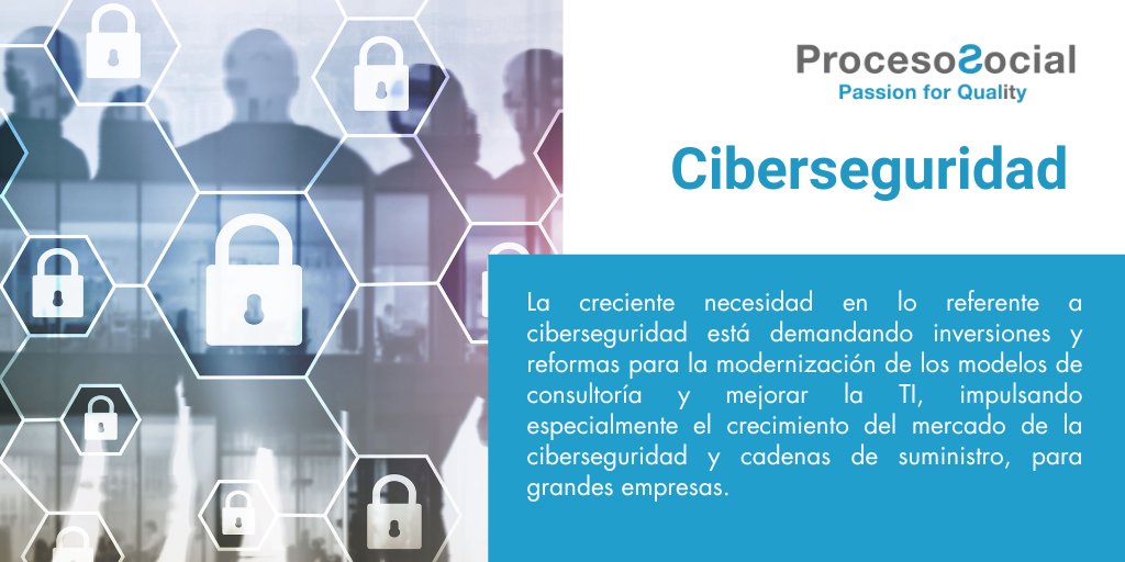 🌐El mercado de ciberseguridad experimenta un auge, especialmente para grandes empresas.
Protejamos nuestros activos digitales y promovamos un entorno cibernético seguro.💻
📧Más info:hola@procesosocial.com #ResilienciaDigital #SupplyChain#Ciberseguridad #InversionesTecnológicas"