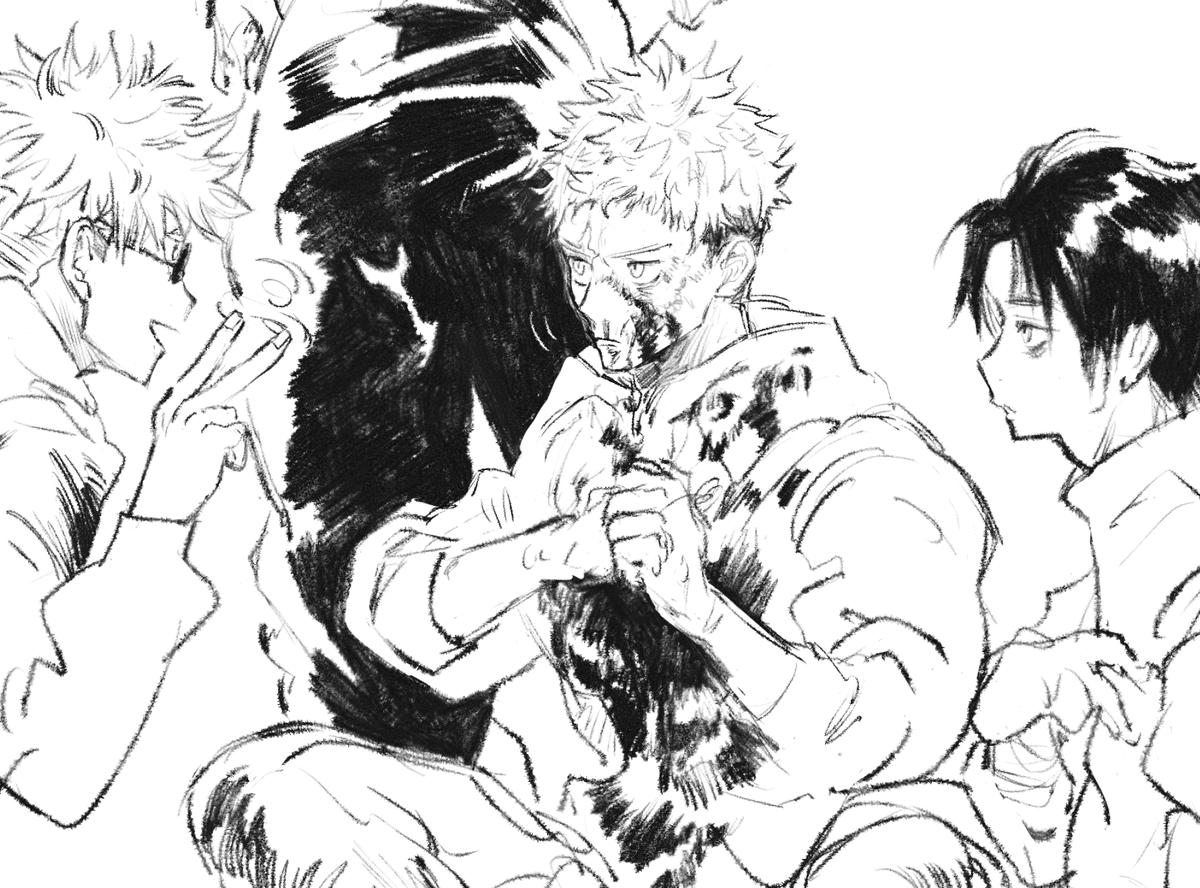 普通に3人が描きたかっただけなのに逸れたから没… 