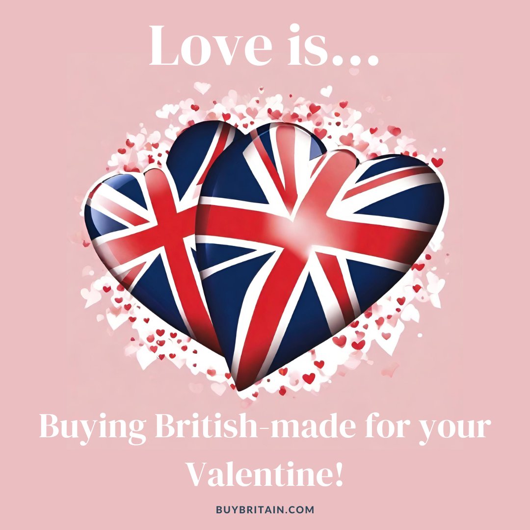 Spread love the British way! 💖🇬🇧 Get your #Valentine a little something that’s #BritishMade quality. No mass-produced clichés here, just love with a touch of local uniqueness! 💘 🛍👉 buybritain.com/shop/t/gifts/ #valentinesday2024 #BizBubble #SmallBiz #FirstTMaster #UKGiftAM