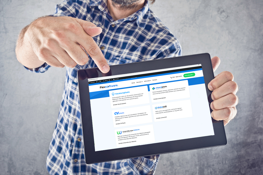 flexupdate's tweet image. Optimaliseer uw #uitzendbureau met Flexsoftware!  Wij bieden gespecialiseerde #uitzendsoftware voor naadloze integratie van uw #website, #matchtool, #urenregistratie &amp;amp; #verloningssoftware. Efficiënte #bedrijfsprocessen zijn nu binnen handbereik.   flexsoftware.nl/diensten/