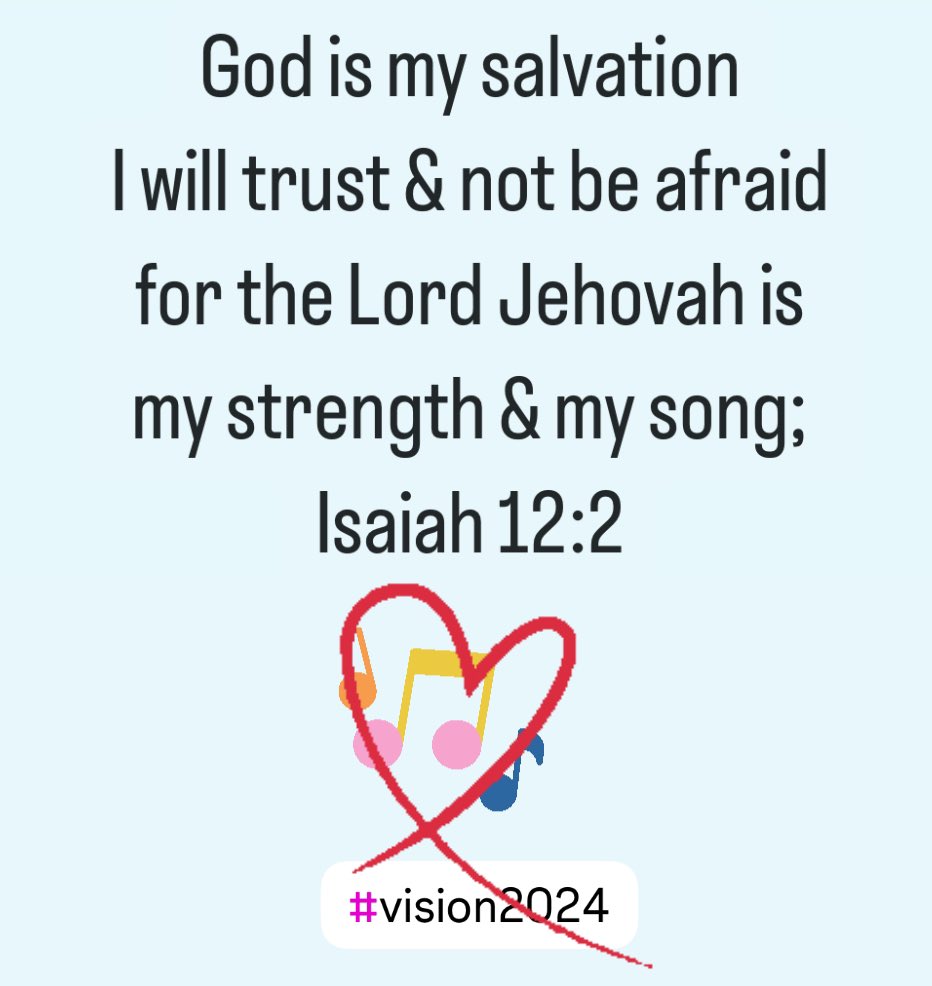 nowprayingnash's tweet photo. Lord, You make our heart sing, You do great things!
#prayeroftheday 

Let God’s Word be our vision in 2024

#salvation #song #heartsing #heartsong #lovesong #lovesongs #monday #MondayMotivation 🎶❤️ https://t.co/sX8pacxIJP