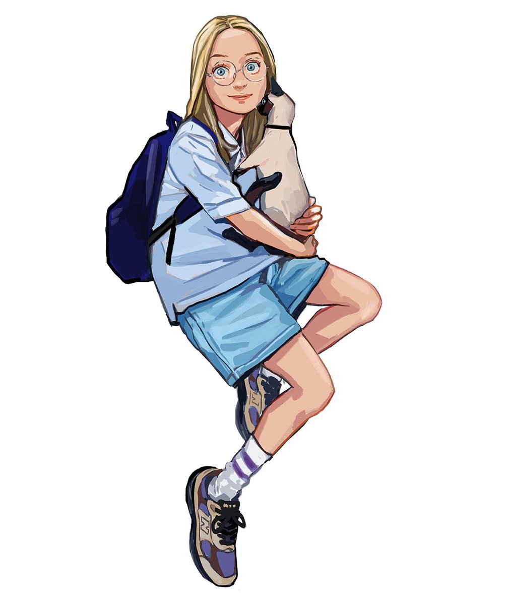 「#chuckandthegirl」|サイトウユウスケのイラスト