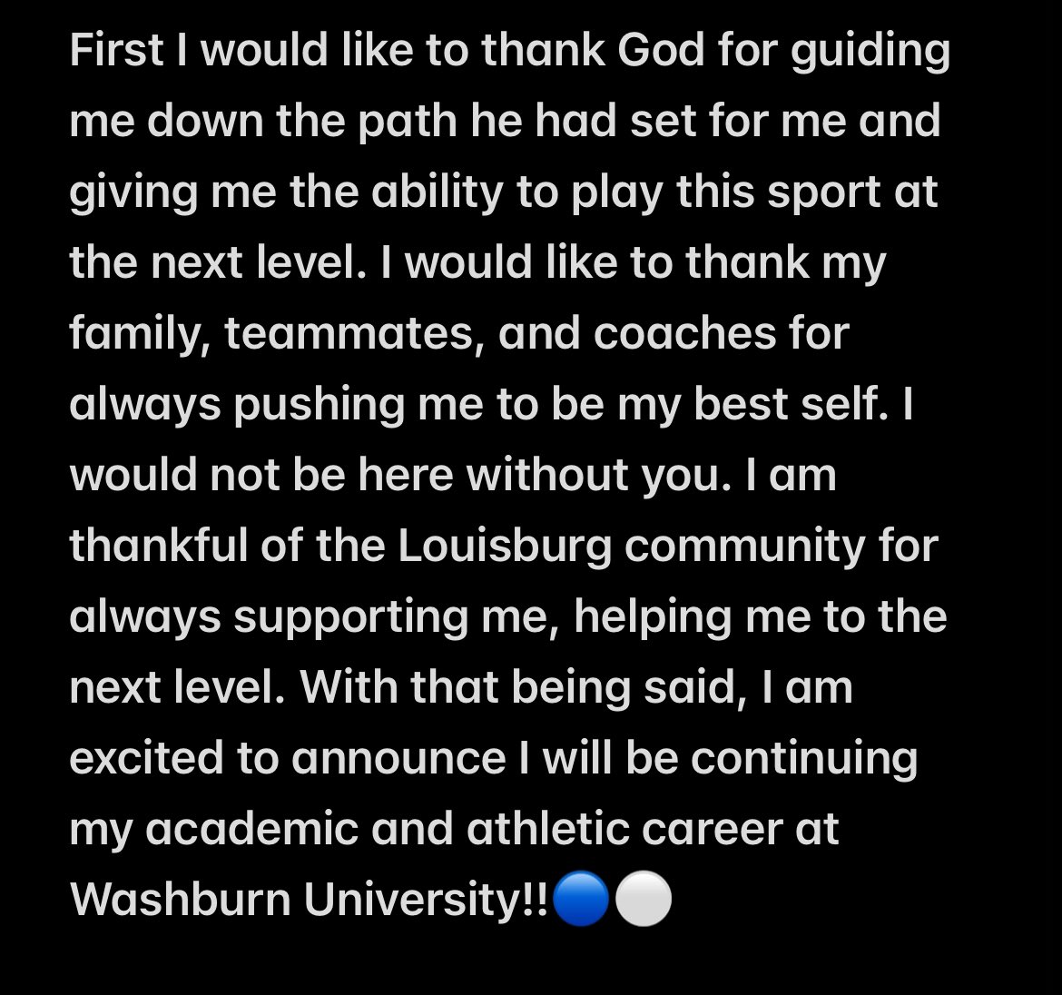 All In! 100% Committed!! 🔵⚪️
<a href="/IchabodFTBL/">Washburn Football</a> @wucoachschurig 
<a href="/Zach_Watkins/">Zach Watkins</a> <a href="/Dane_Simoneau/">Dane Simoneau</a> 
<a href="/CoachSchwinn/">Jeff Schwinn</a> <a href="/HardingLHS/">Drew Harding</a> 
<a href="/ptgraphics0/">Parker Titus</a> <a href="/sportsinkansas/">Sports in Kansas</a>