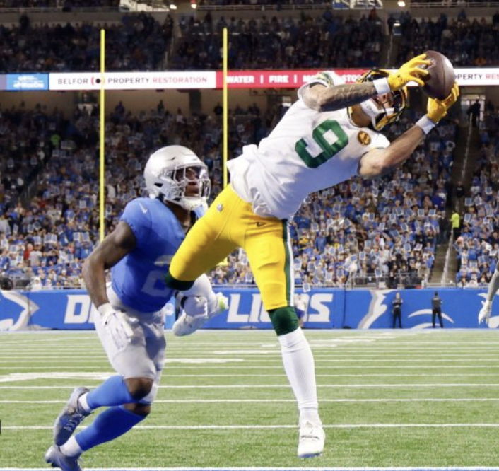 RossUglem's tweet photo. The #Packers beat 50% of the Final Four head-to-head &amp; had the NFC's #1 seed beaten in their own gym for nearly 59 minutes.

5 top 100 picks and a 25-year-old QB who played like top-four guy after getting nine starts under his belt. 

Gotta put shades on, the future's so bright. https://t.co/4SJR6XvcTs