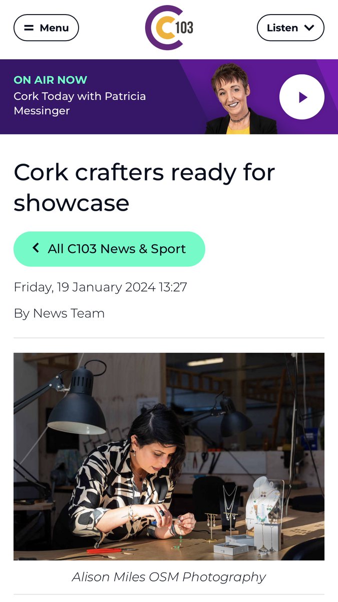 Cork City's Best Craft & Design Businesses Set for Showcase Ireland 2024! bit.ly/3U4Wib9
#OSMPHOTO #Cork #CorkBusiness #IrishCraft #Design #ShowcaseIreland2024 #CorkPhotographers #DublinPhotographers #RDS