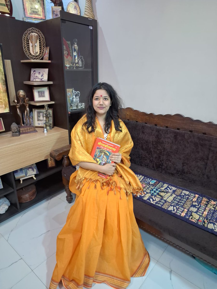 MamoniOjha's tweet photo. Today marks the centuries-awaited moment. Pran pratishtha of the Ram Mandir, Ayodhya. A milestone that holds profound historical significance. Jai Shri Ram🚩. Truly Blessed 🙏
🚩22nd January 2023🚩
 #RamLalla #RamMandirPranPratishtha https://t.co/snXE5tVeTp
