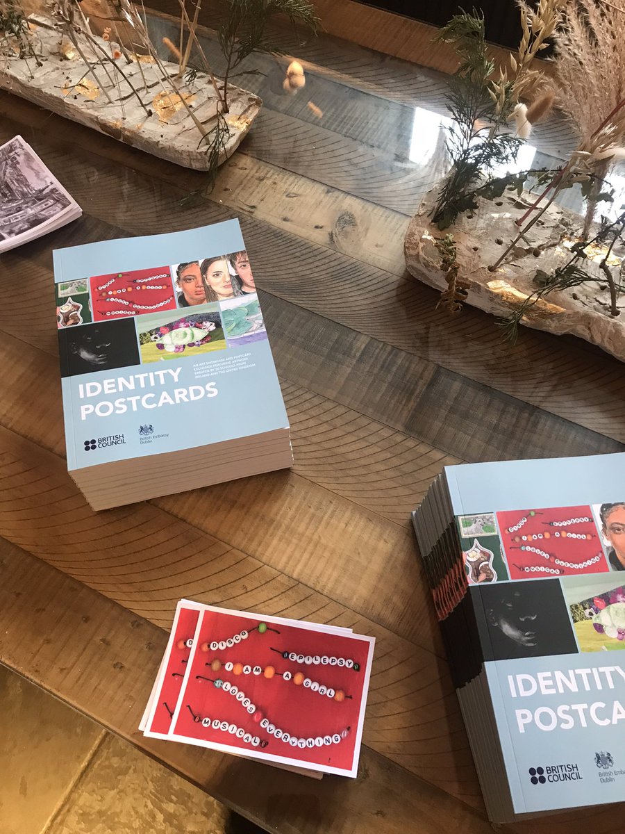 ieBritish's tweet image. 📢Today’s the day! The Identity Postcards Showcase will launch at 2:30pm at @IMMAIreland . 

✨Excited to hear from our wonderful speakers and meet some of the talented young people involved! 

#creativepostcards