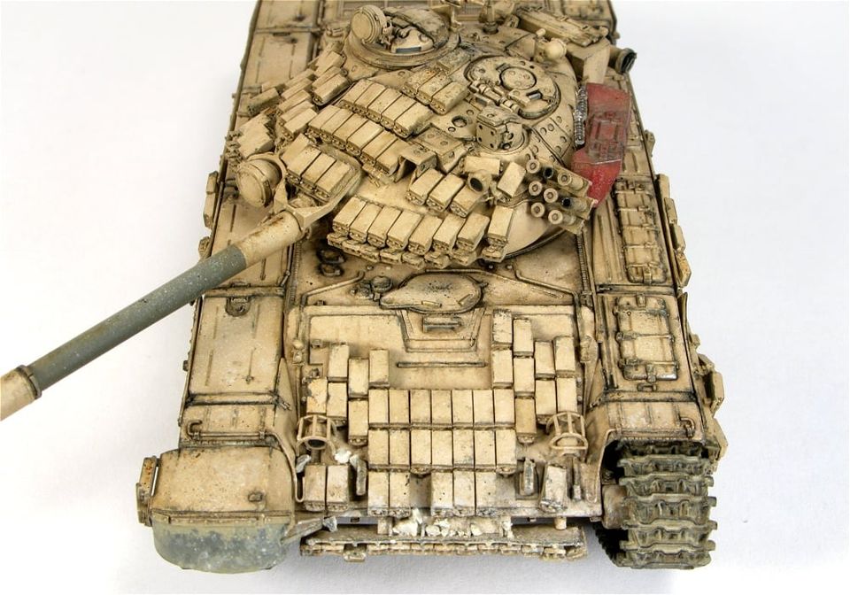 This conversion of a Revell T-72M1 into a Syrian T-72AV was carried out by award-winning #scalemodel maker Dr Alex Clark 

You can read all about how he became one of the world's leading 1/72 scale AFV model makers in our inteview here 👉 bit.ly/ACRc24