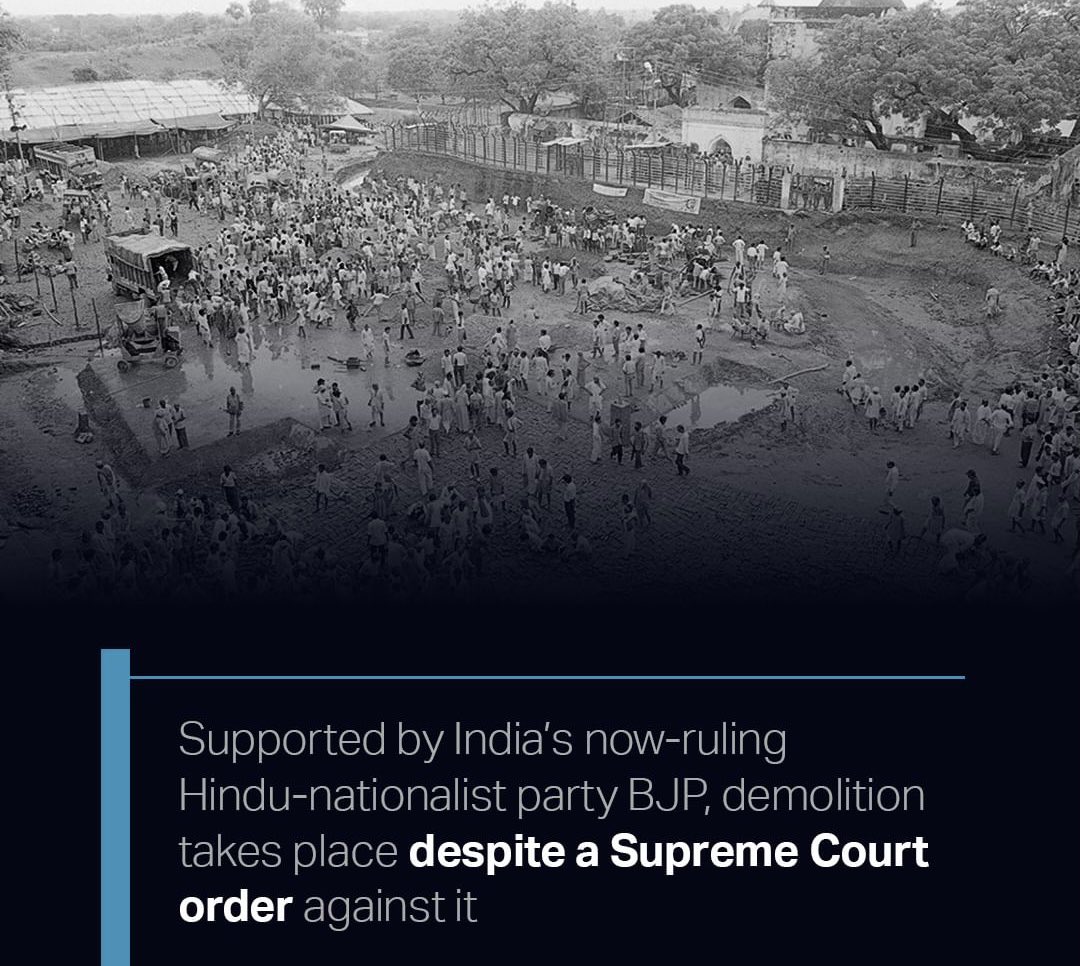 syedkaiff's tweet photo. A thief never becomes an Owner.
.
#BabriMasjid #BabriZindaHai #demolised #illegal #highcourt #SupremeCourtofIndia https://t.co/pBzituAm6H