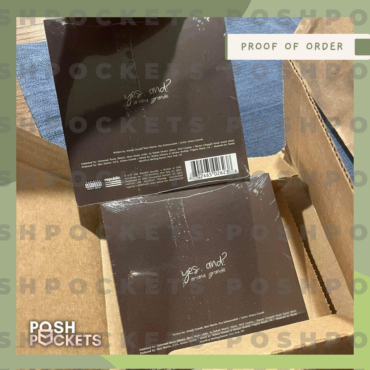 PoshPockets's tweet image. 🇺🇲 US PASABUY PH GO | #poshpockets_proof

[UPDATE]
📍Item shown below is already in US Address. 

#us_pasabuy #pasabuy #ArianaGrande #YesAnd #ariana #yes