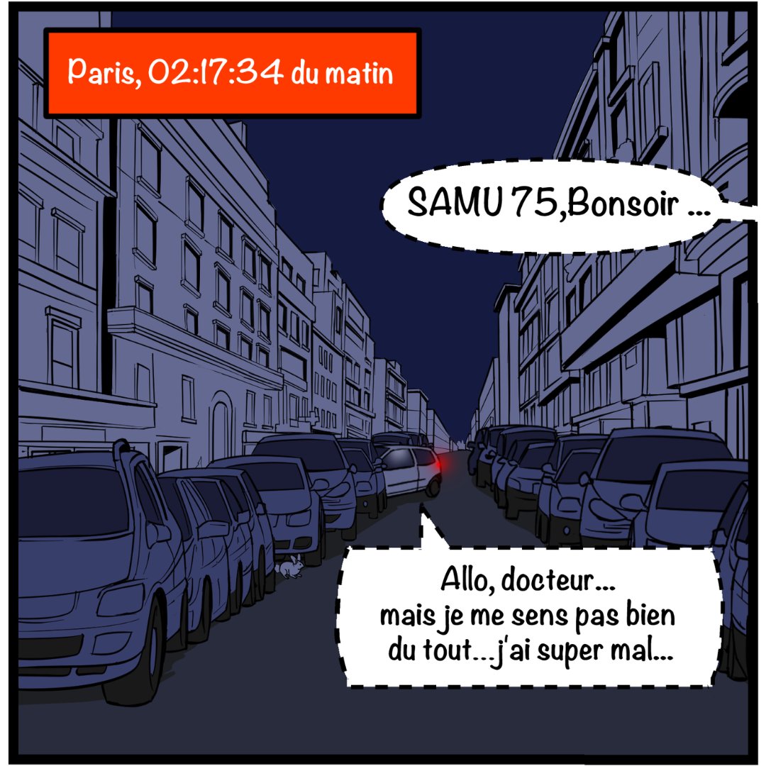 Découvrez la première planche de la série "Oky Doky", une œuvre d'anticipation captivante, où la régulation médicale d'un service d'urgence s'entremêle avec l'intelligence artificielle, tout en préservant une essence profondément humaine.

Dans une nuit où suspense et adrénaline