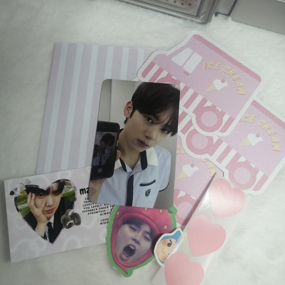 bbeoyujin's tweet photo. ⠀ ⠀ ⠀ ⠀ ⠀ ⠀ ⠀ ⠀ ⠀ ˚₊‧꒰ა ☆ ໒꒱ ‧₊˚
⠀ ⠀ ⠀hello @1oveyujs! thank you so much for letting me adopt this yujin pc (which is one of my prios) 😁 he arrived to me safely, until our next transaction <3 <3
#completevin #fromyujs https://t.co/a3Oxbj9s1g