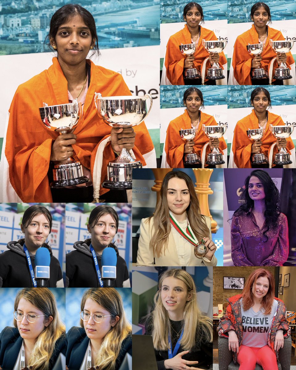 OnTheQueenside's tweet image. All the 2023 year-end award winners!!! 🤩🥳🥳🎉

📷: A Shtourman; L Ootes; K Kanov; via T Sachdev; N Riga; F Peeters; chess dot com
#chess #womeninchess #ChessYearAwards