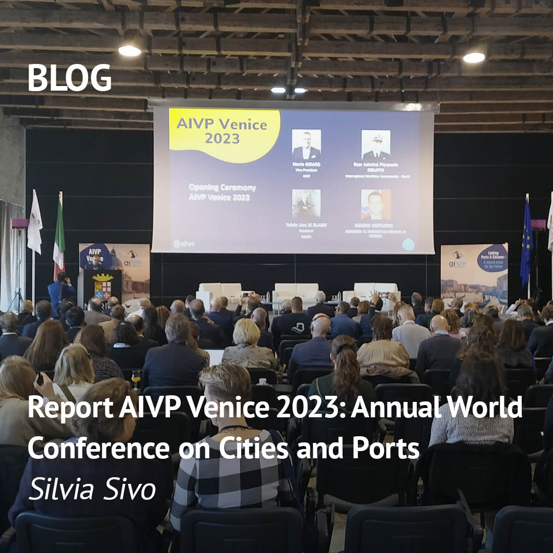 New blog piece! Silvia Sivo attended the @aivp_net 2023 conference in Venice and wrote her review on it! She highlighting the the delicate balance needed for sustainable port development among others! Read more here: bit.ly/3SqU0BJ #Sustainability