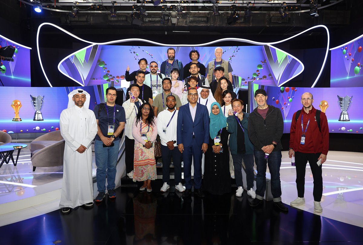 In collaboration with the @Qatar2023en Local Organising Committee, we welcomed visiting regional and international media to @beINSPORTS_EN’s Doha HQ to tour our state-of-the-art studios & learn about our coverage of the tournament & other ongoing major concurrent sporting events.