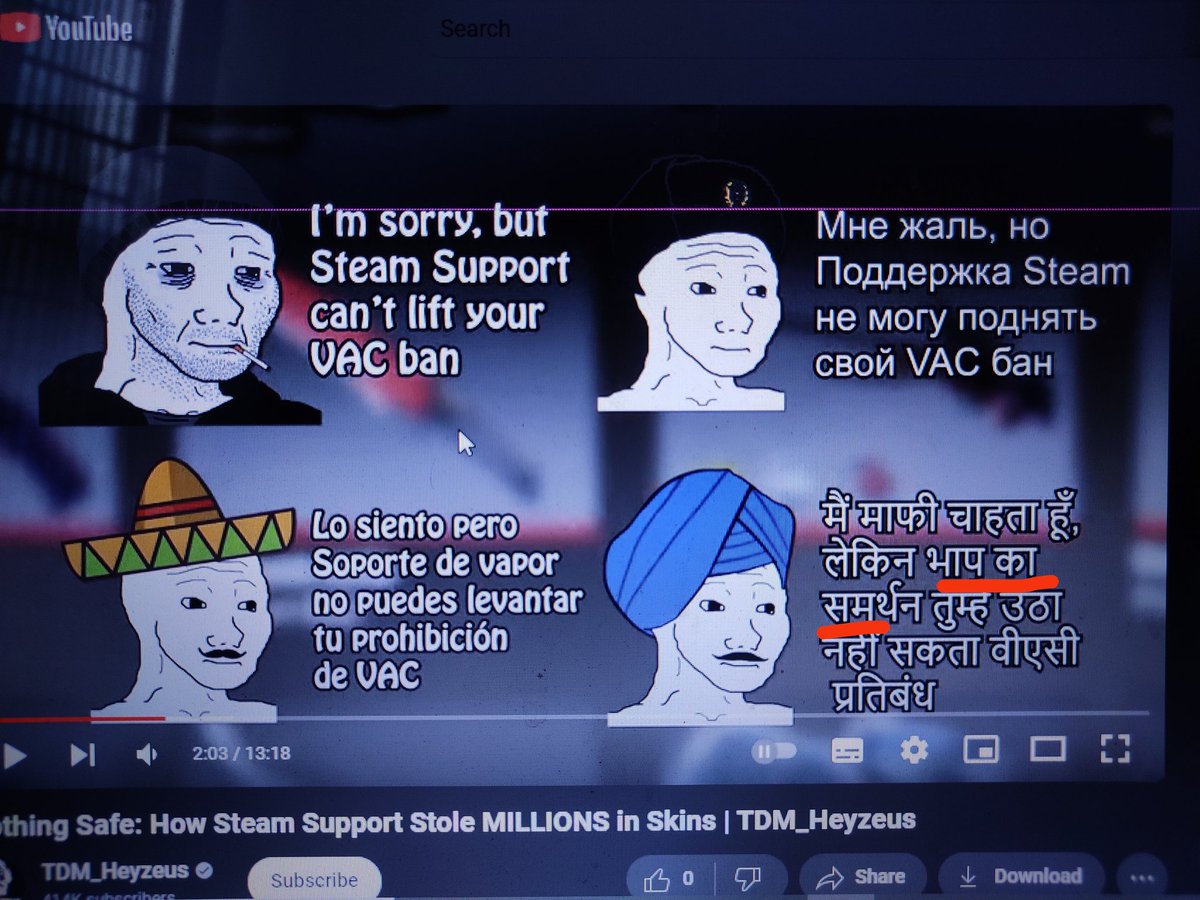 itspOllluX's tweet image. Steam support - BHAP KA SAMARTHAN🤣🤣  #CS2INDIA #Dust2in @TDM_Jesus